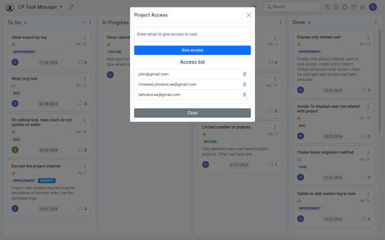 Manage multiple projects and build a team